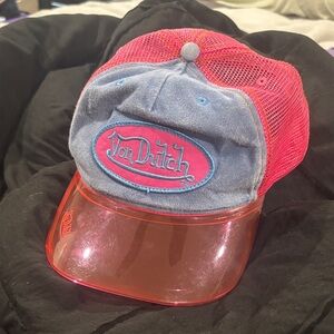 Von Dutch Y2K Vibrant Pink and Blue Cap